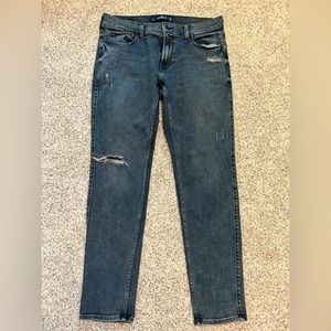 Hollister dark blue washed men’s jeans